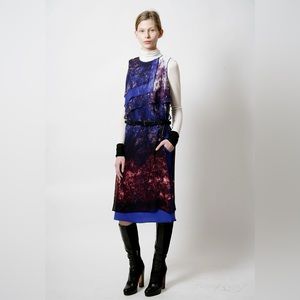 BcbgmaxAzria Abstract Art Dress